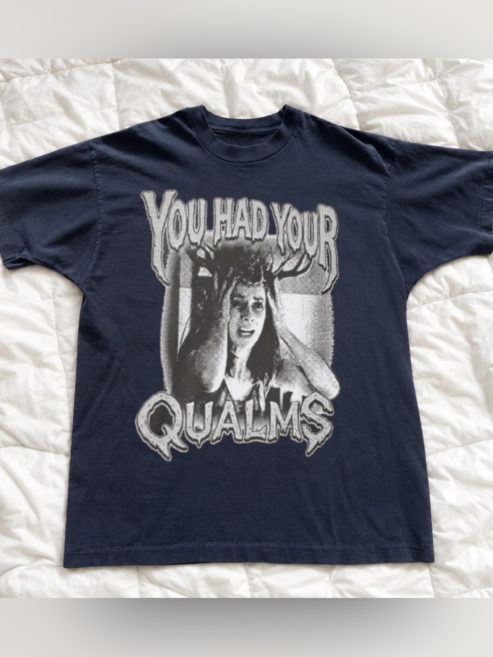 You Had Your Qualms Graphic, Kate O’Flynn as Patricia, Patricia Widow’s Bay Tee